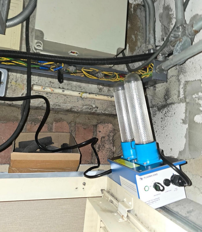 PurAire SG-BPI-2 (FCU Model) installed in a FCU