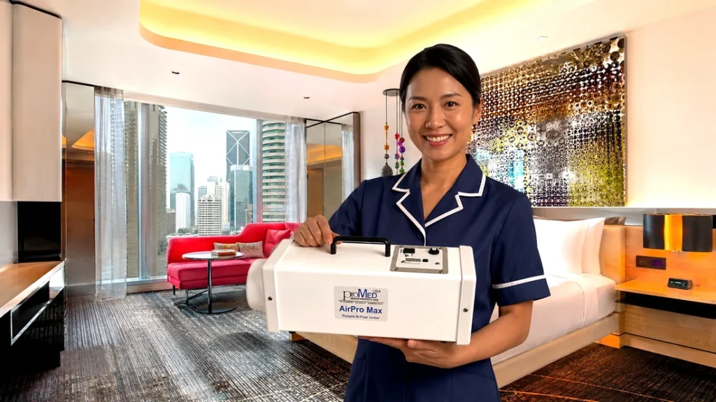 Housekeeper with AirPro-Max