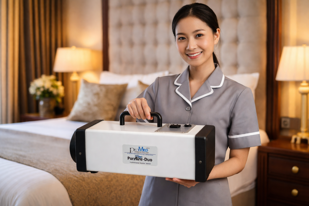 Asian housekeeper PurAire DUO landscape